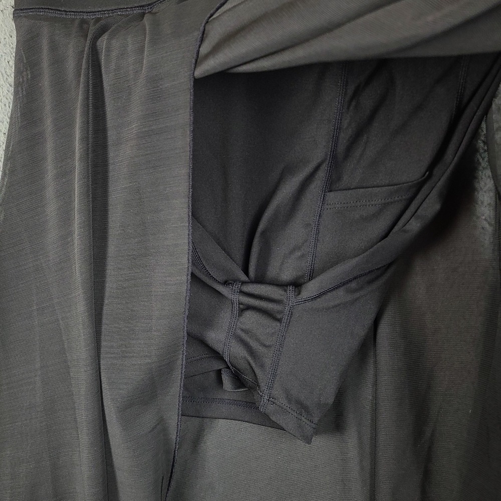 HALARA Black Maxi Skirt with Pleated Detail - Picture 4 of 8